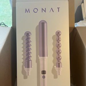 Monat interchangeable curling wand NEW